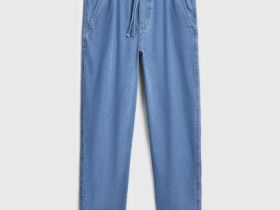 Джинсы джоггеры, Синий