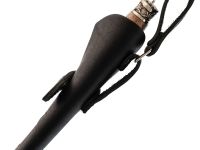 Нож Сайга, сталь булат, художественное литье, рукоять карельская береза