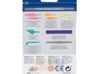 Набор инструментов для лепки MILAN: 2 пластиковых держателя и 8 пластиковых наконечников в блистере