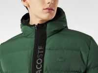 Мужская стёганая куртка Lacoste с капюшоном