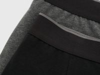 Базовые трусы-транки, 2 шт., Черный