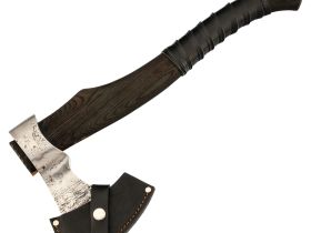 Кованый топор модель №11, сталь ХВГ, Мастерская Ваулина