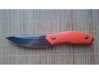 Нож с фиксированным клинком Fantoni, C.U.T. Fixed, FAN/CUTFxBkOrKy, сталь CPM-S30V, рукоять cтеклотекстолит G-10, оранжевый