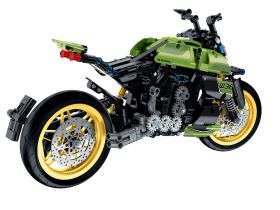 6836_MK Конструктор Зеленый мотоцикл