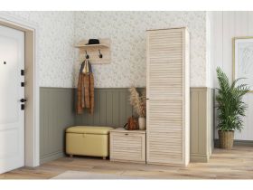 Распашной шкаф Монмарт 1.2-60x200 Дуб Сонома