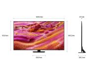 Телевизор Samsung 75" Neo QLED QN90F 4K Mini LED, Процессор NQ4 AI Gen3, Vision AI Smart ТВ (2025) QE75QN90FAUXRU черный