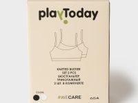 Бюстгальтер трикотажный для девочек, 2 шт в комплекте