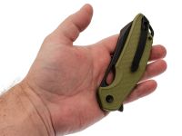 Раскладной нож Mr.Blade Wyvern blackwash сталь AUS-8, рукоять Olive FRN