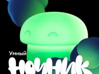 Умный детский ночник Sber SBDV-00127 Грибочек