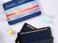 Набор карандашей цветных Finenolo 48 цветов в металлическом пенале