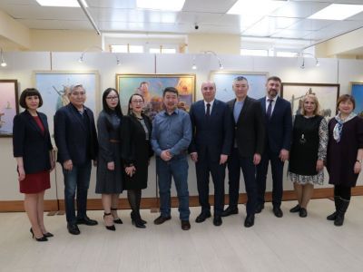 Состоялось открытие персональной выставки Иннокентия Корякина