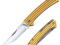 Складной нож Sanrenmu 7112RUC-LR, сталь 4Cr15N, рукоять алюминий