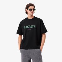 Мужская футболка Lacoste свободного кроя из органического хлопка