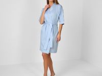 Халат Sateen, голубой