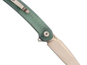 Складной нож Dr.Tech W3613GJ, сталь D2, рукоять G10, Jade