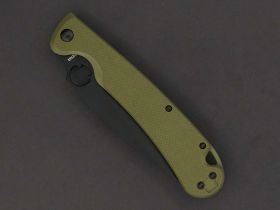Cкладной нож Daggerr Sting XL, olive DLC, сталь D2, рукоять G10