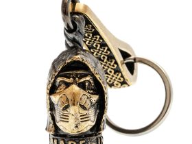 Брелок Скорпион, бронза