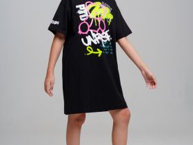 Платье трикотажное для девочек