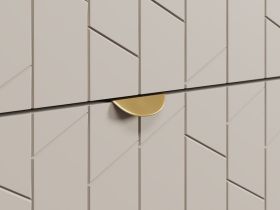 Комод Монблан 185x76 Грань Латте