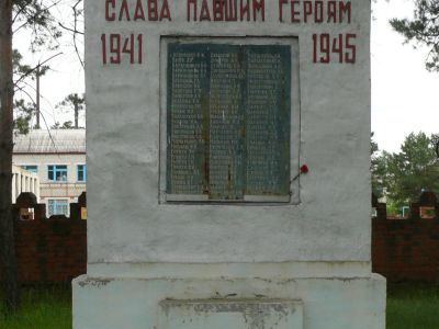 Памятник односельчанам, погибшим в годы Великой Отечественной войны