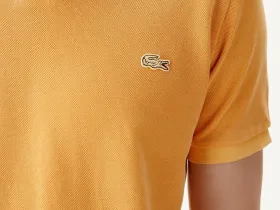 Мужское хлопковое поло Lacoste стандартного кроя