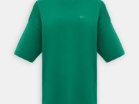 Оверсайз футболка с принтом