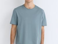 Футболка с необработанным краем, Зеленый