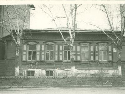 Дом, в котором в частной библиотеке красноярского марксиста Н.В.Скорнякова проходили занятия первого марксистского кружка