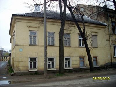 Образец жилой застройки площади и улицы