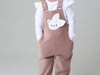 Полукомбинезон детский трикотажный для девочек