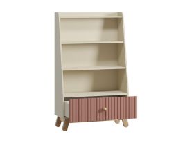 Стеллаж детский Финни 85x142 Розовый