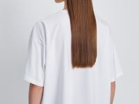 Футболка с принтом из хлопка