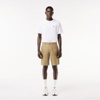 Мужские хлопковые шорты Lacoste прямого кроя