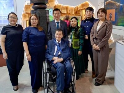 Экспозицию Якутии на международной выставке «Россия» посетили члены семей Героев России