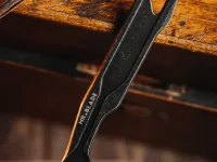 Скелетный нож Mr.Blade Abuser Mini blackwash, сталь AUS-8