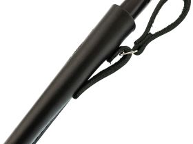 Нож Егерь, сталь дамаск, рукоять граб, вставка карельская береза