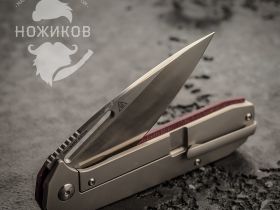 Складной нож Artisan Arion, сталь S35VN, Micarta/Titanium