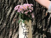 Сумка под бутылку "Цветочек" (одноцвет)