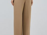 Широкие брюки, Бежевый