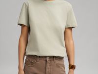 Футболка regular fit из хлопкового джерси