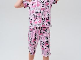 Пижама трикотажная для девочек