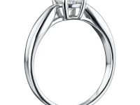 Классическое кольцо из белого золота э0912кц09210853_white