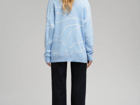 Легкий свободный кардиган с хлопком