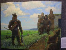 В Якутске открылась выставка Миры Аргуновой «Легенды солнечной Туймаады»