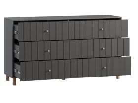 Комод Моррис 163x90 Графитовый