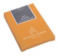 Картриджи для перьевой ручки Herbin Prestige, 7 шт, Gris de houle Серый