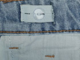 Шорты текстильные джинсовые для девочек