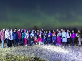 Охота за Северным Сиянием рядом с Якутском