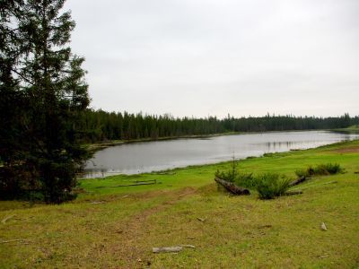 Памятное место гибели члена ревкома К.Г. Ефимова (Бучукаар), зверски убитого белобандитами в 1922 г.