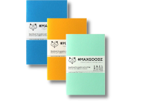 Скетчбук Maxgoodz "Pocket" 9х14 см, 32 л, 100 г Алый